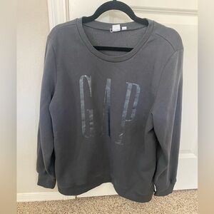 Dark gray gap sweatshirt